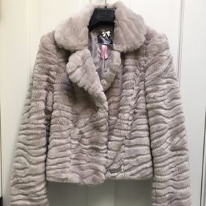 Lipsy London Faux Fur Jacket